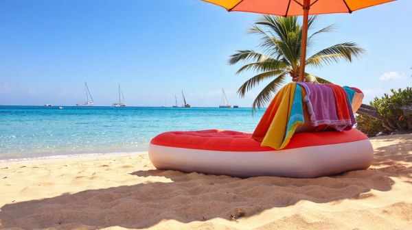 Top 7 matelas de plage gonflables pour un confort optimal