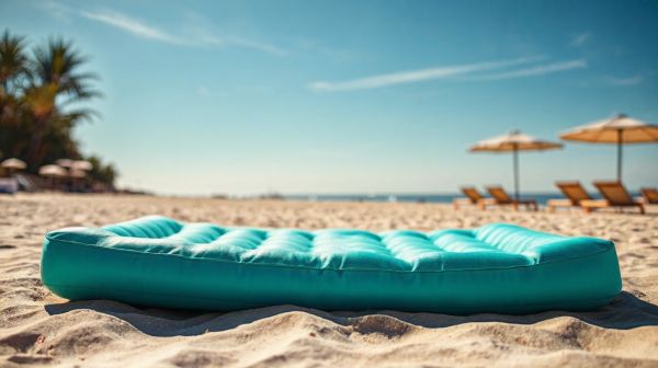 Top 7 matelas de plage gonflables pour un confort optimal